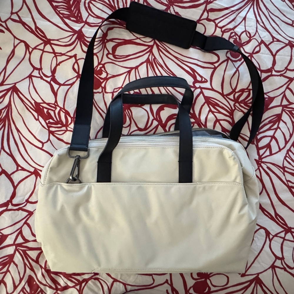 Away Cream and Black Travel Bag - Picture 2 of 6